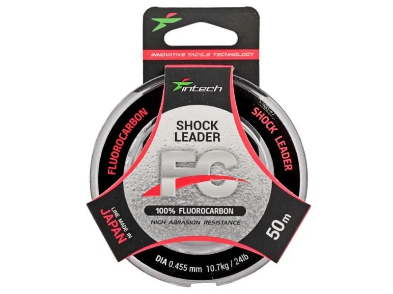 Леска флюорокарбоновая Intech FC Shock Leader 50m