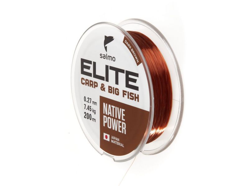 Леска монофильная Salmo Elite Carp & Big Fish 200/027 купить в Казани с доставкой по России в рыболовном интернет-магазине Spinningistlife