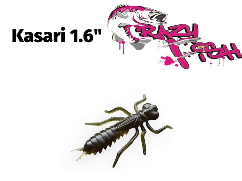 Силиконовые приманки Crazy Fish Kasari 1.6" 51-40-12-7-F