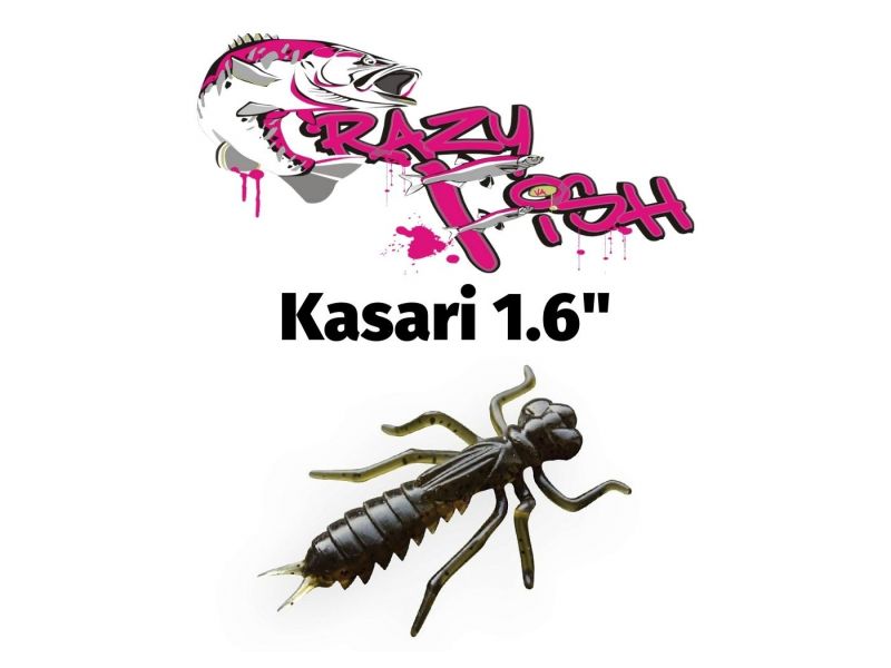 Силиконовые приманки Crazy Fish Kasari 1.6" 51-40-32-7-F