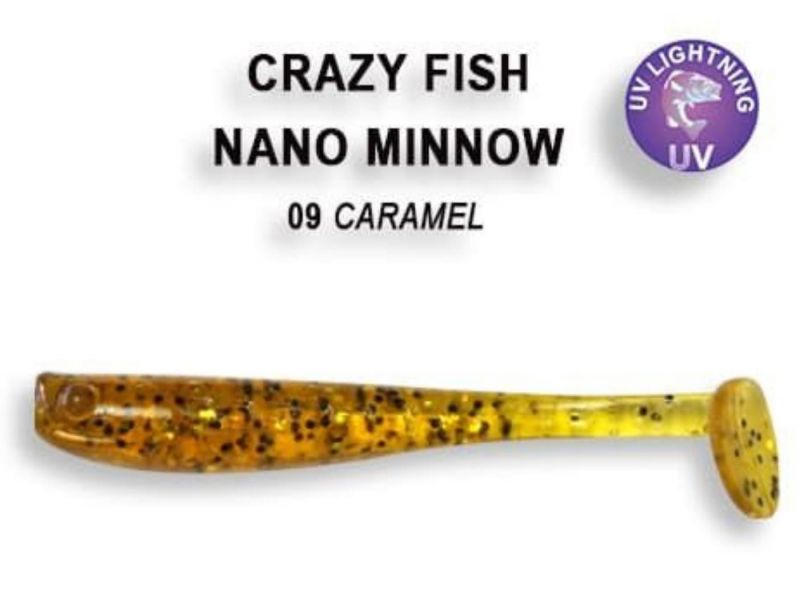 Силиконовые приманки Crazy Fish Nano minnow 1.6" 6-40-9-6
