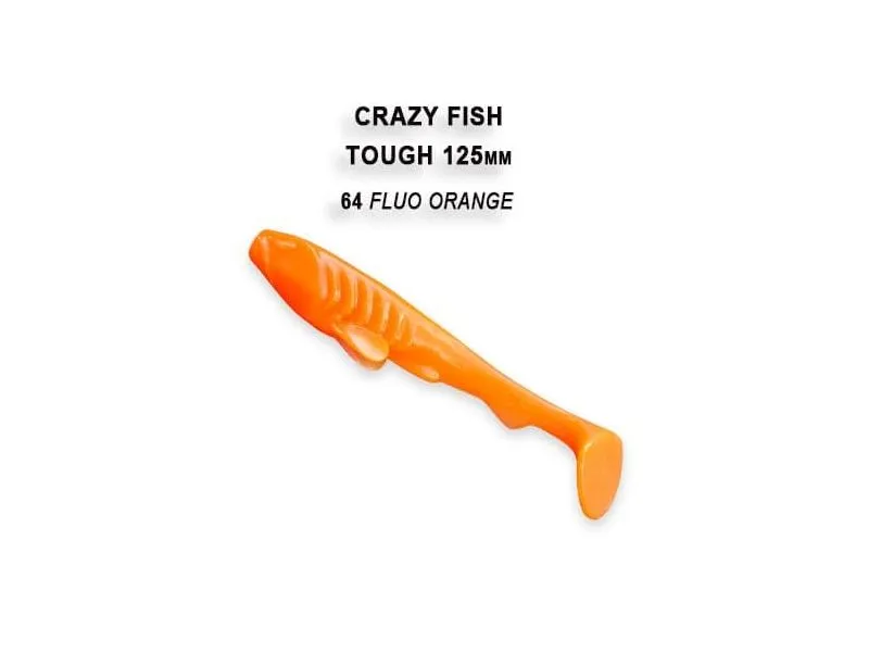 Силиконовые приманки Crazy Fish Tough 5" 28-125-64-6