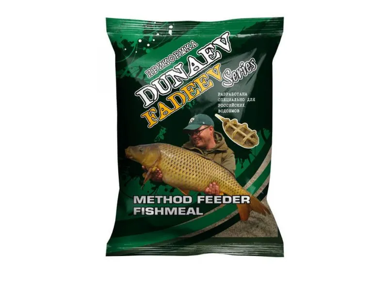 Прикормка "DUNAEV-FADEEV" 1кг Method Feeder Fishmeal (Рыбная Мука)