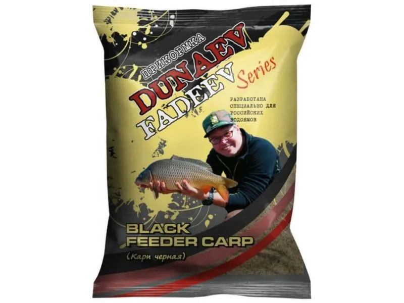 Прикормка "DUNAEV-FADEEV" 1кг Feeder Carp Black