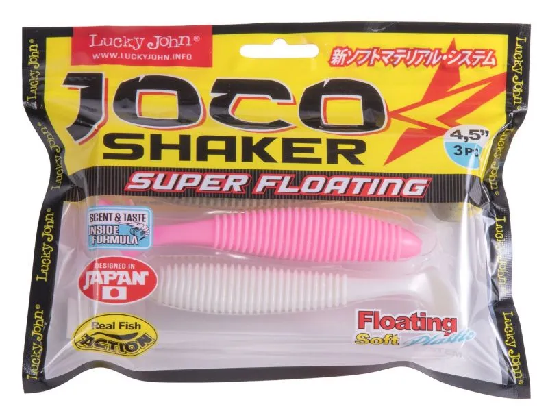 Виброхвосты съедобные LJ Pro Series Joco Shaker 4.5in(11.43)/MIX1 3шт