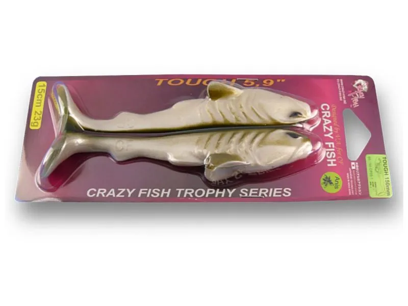 Силиконовые приманки Crazy Fish Tough 5.9" 60-150-cp05-1