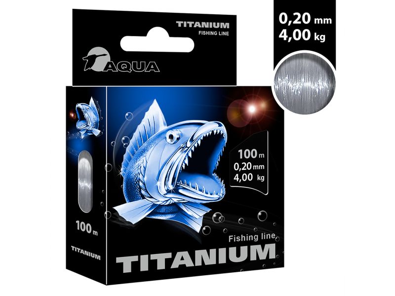 Леска Aqua NL Ultra Titanium 100m 0.20mm