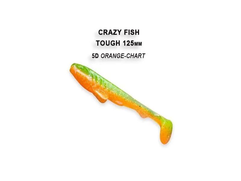 Силиконовые приманки Crazy Fish Tough 5" 28-125-5d-6
