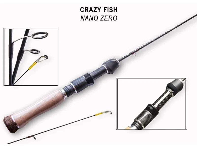 Спиннинг Crazy Fish Nano Zero NSR582S SXUL 1.72m 0.2—1.5g в интернет-магазине Spinningist Life