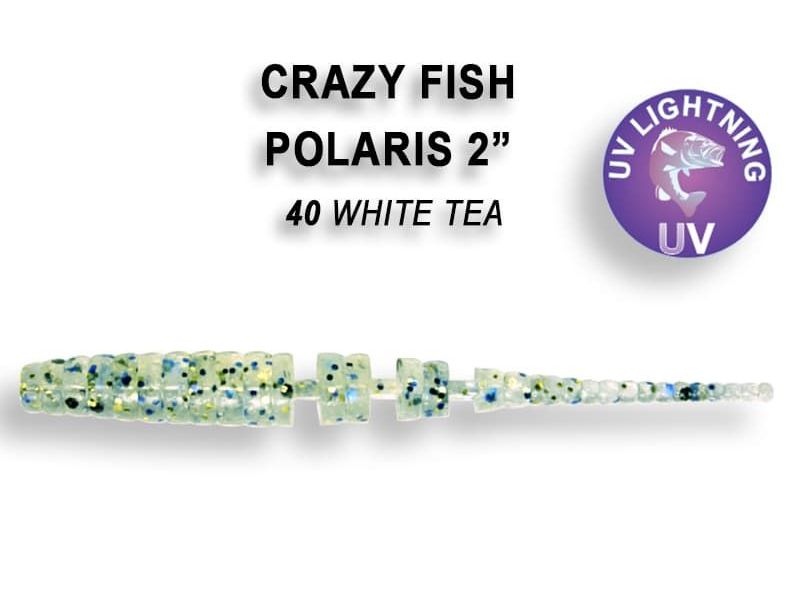 Силиконовые приманки Crazy Fish Polaris 2.2" 17-54-40-6