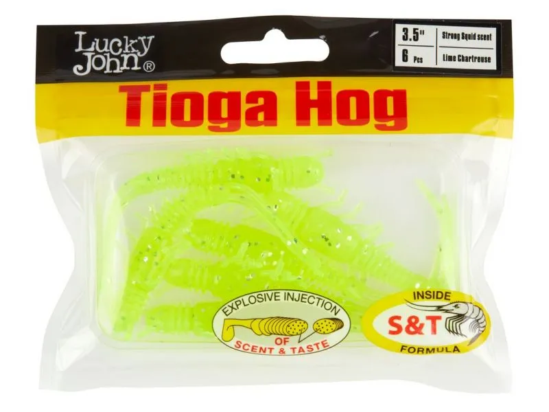 Виброхвосты Lucky John Tioga Hog 3.5 цвет 071 купить в Казани с доставкой по России в рыболовном интернет-магазине Spinningistlife