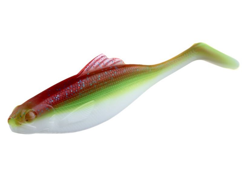 Виброхвосты съедобные LJ Pro Series Roach Paddle Tail​ 3.5in (08.89)/G03 6шт