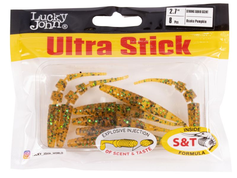 Слаги съедобные искусственные LJ Pro Series Ultra Stick 2,7in (06.80)/PA19 8шт. купить, Слаги съедобные искусственные LJ Pro Series Ultra Stick 2,7in (06.80)/085 8шт.