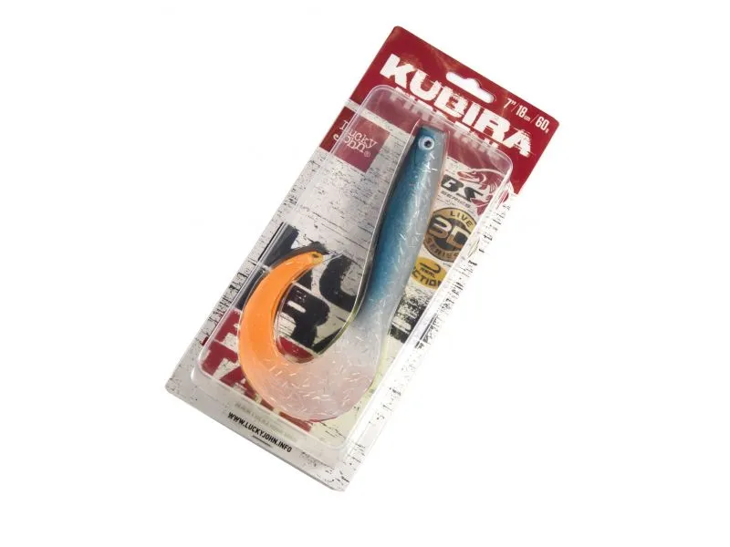 Твистеры Lucky John 3D BBS Series Kubira Fire Tail 7,0in (17,50)/PG44 1шт в интернет магазине Spinningist Life
