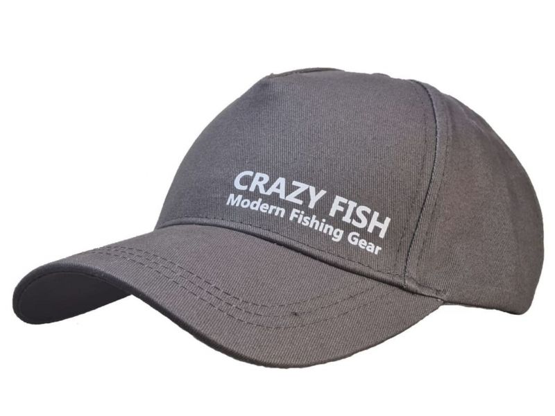 Кепка Crazy Fish Modern grey