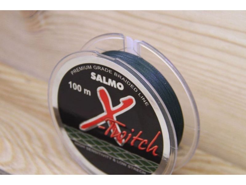 Леска плетеная Salmo X-Twitch 100/014 недорого в интернет магазине Spinningist Life